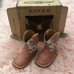 NWT Roper Infant Boots (Girl) Size 1